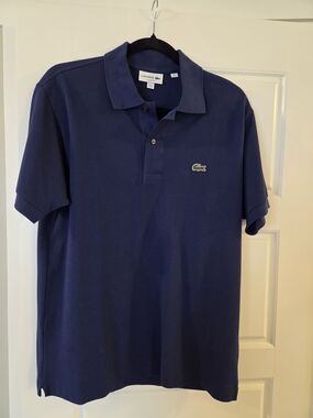 Lacoste Men's Classic Navy Polo Shirt